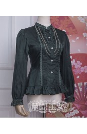 Strawberry Witch Chibor's Fairytale Drama Long Sleeve Blouse